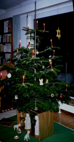 christmas tree at home